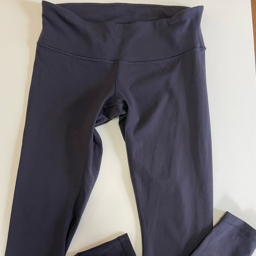 Lululemon Navy Blue WunderUnder Size 10